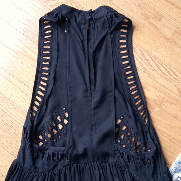 Black Cut-Out Flowy Dress H&M - Picture 3 of 5